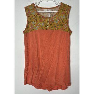 Matilda Jane 435 Girls Size 10 Happy and Free Cherry Cordial Top Peach‎